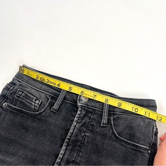 OLD NAVY Woman's Rockstar Black Denim Super Skinny Jeans Size 0 Petite - Picture 11 of 11